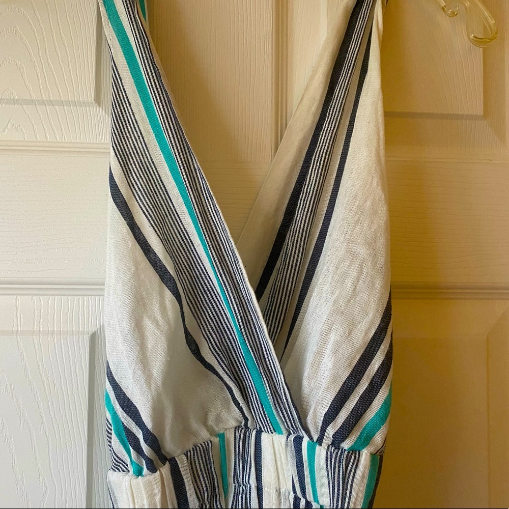 Urban Outfitters Striped Jumpsuit // size small